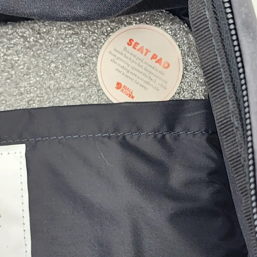 Fjallraven Kanke Water Resistant Black Travel School 13
